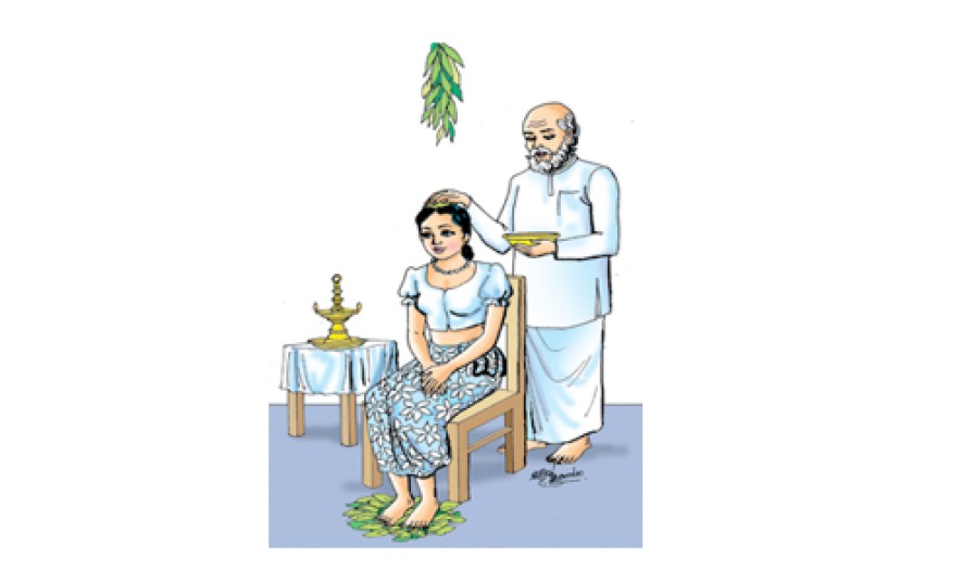 හිස තෙල් ගෑමේ රාජ්‍ය උත්සවය හෙට මහනුවරදි