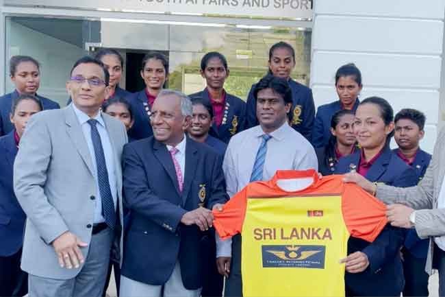  ශ්‍රී ලංකා  කාන්තා හොකී කණ්ඩායම ඉන්දුනීසියාවට